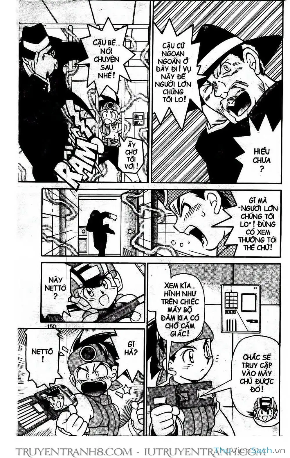 Truyện Tranh Rockman Chiến Binh Thế Giới Ảo trang 4