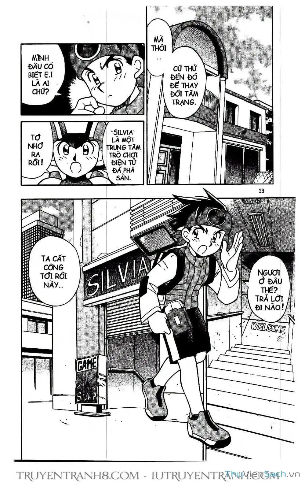 Truyện Tranh Rockman Chiến Binh Thế Giới Ảo trang 4