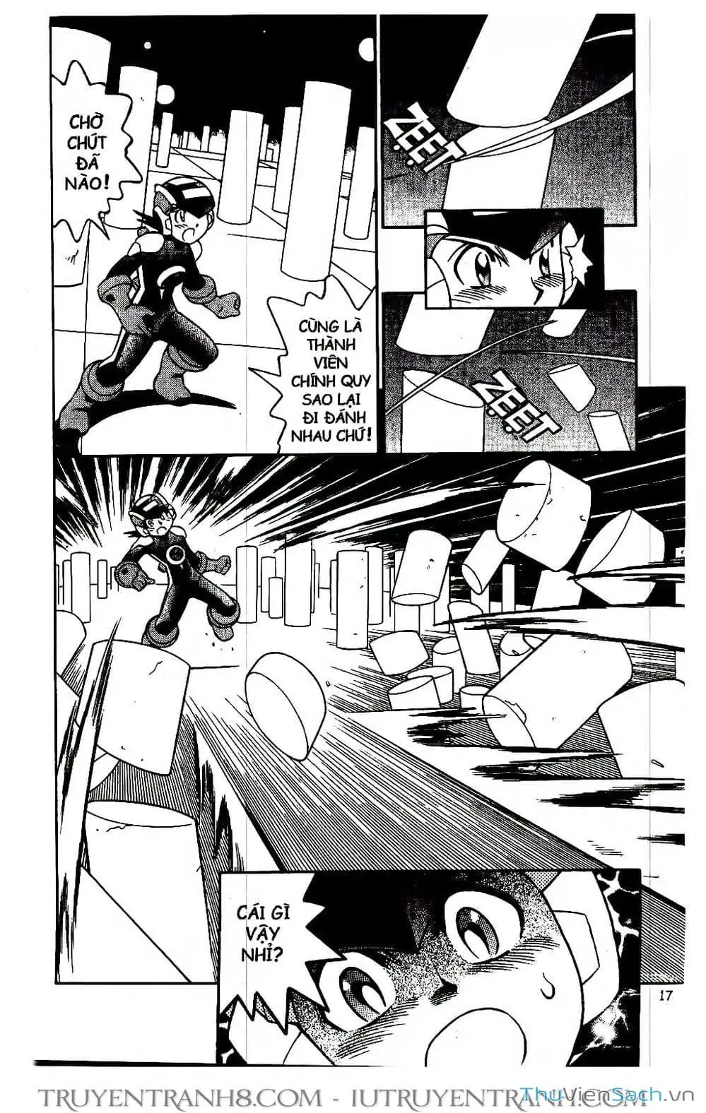 Truyện Tranh Rockman Chiến Binh Thế Giới Ảo trang 4