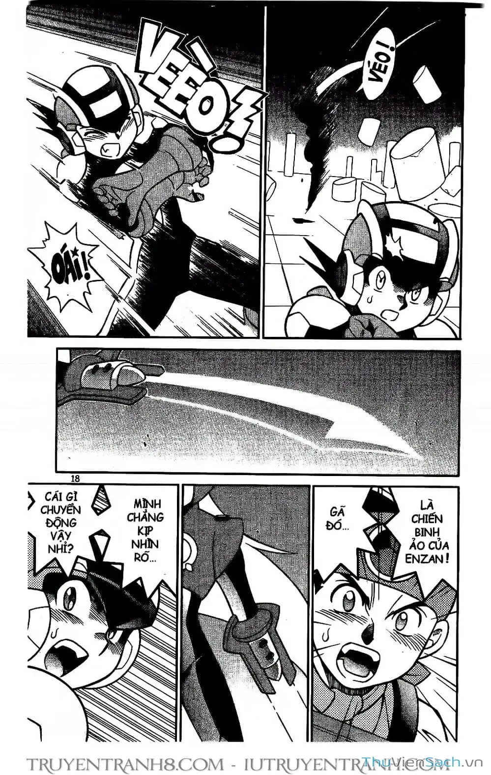 Truyện Tranh Rockman Chiến Binh Thế Giới Ảo trang 4