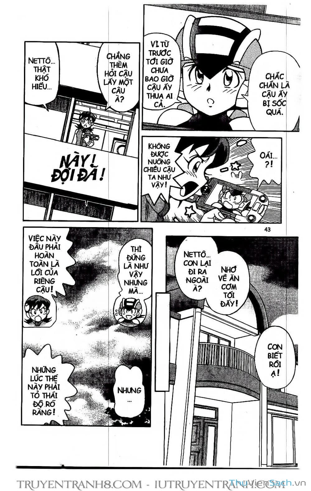 Truyện Tranh Rockman Chiến Binh Thế Giới Ảo trang 4