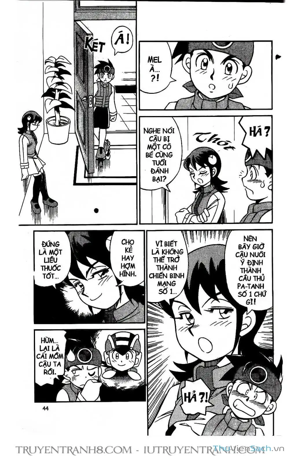 Truyện Tranh Rockman Chiến Binh Thế Giới Ảo trang 4