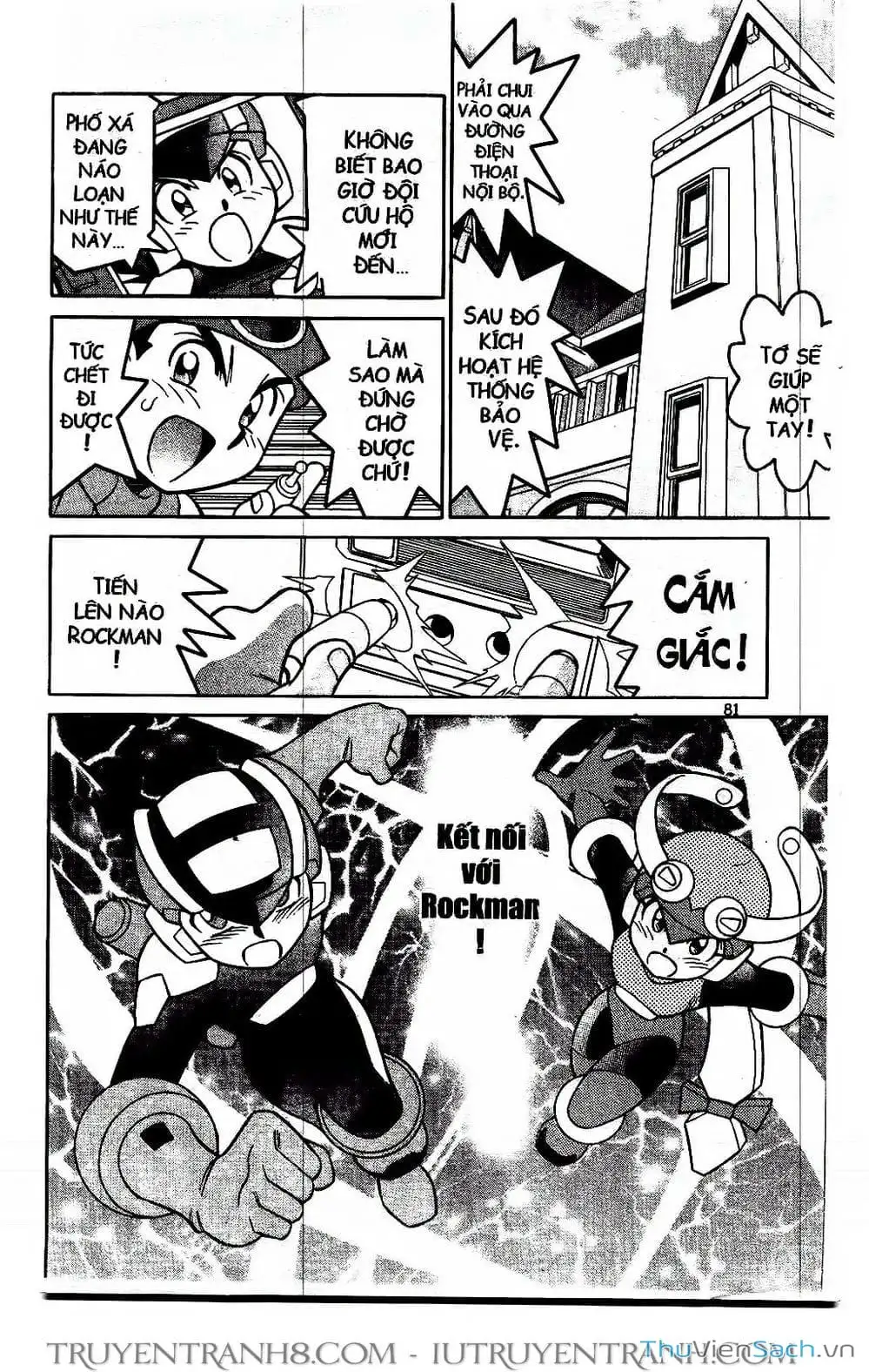 Truyện Tranh Rockman Chiến Binh Thế Giới Ảo trang 4