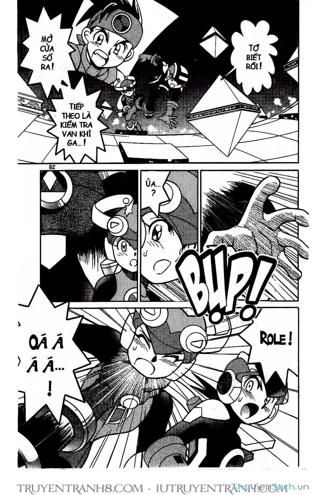 Truyện Tranh Rockman Chiến Binh Thế Giới Ảo trang 4