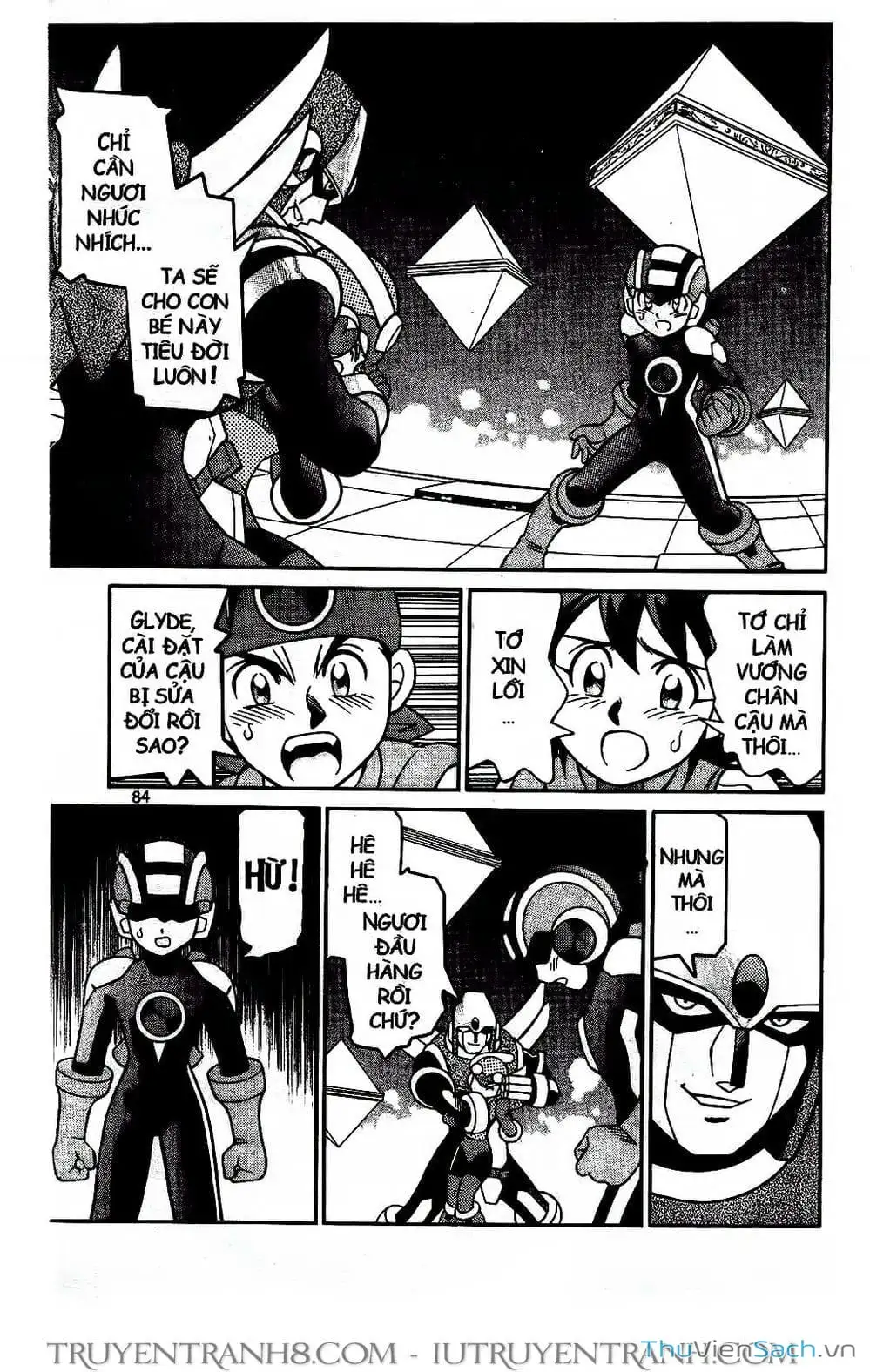 Truyện Tranh Rockman Chiến Binh Thế Giới Ảo trang 4