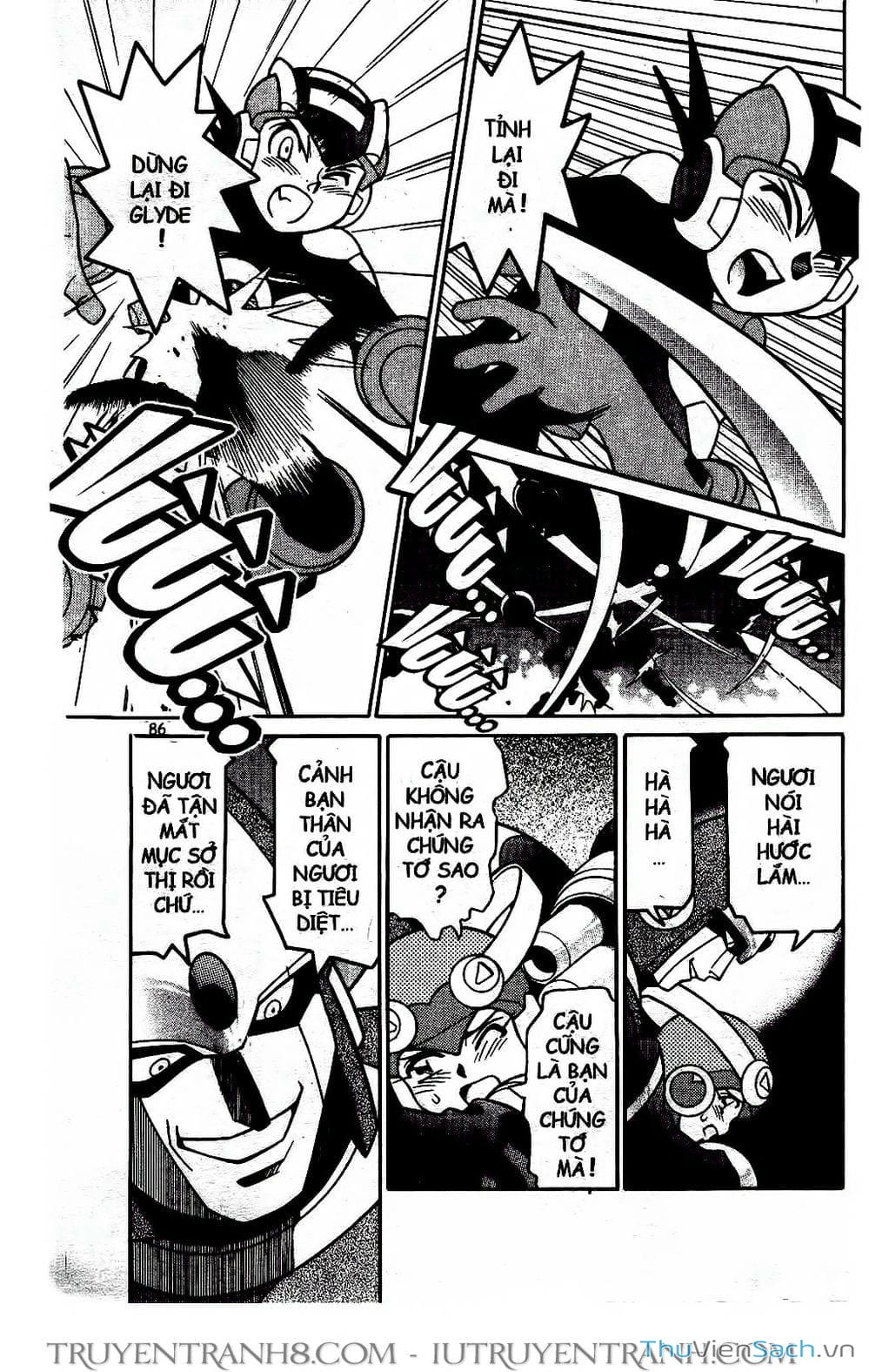 Truyện Tranh Rockman Chiến Binh Thế Giới Ảo trang 4