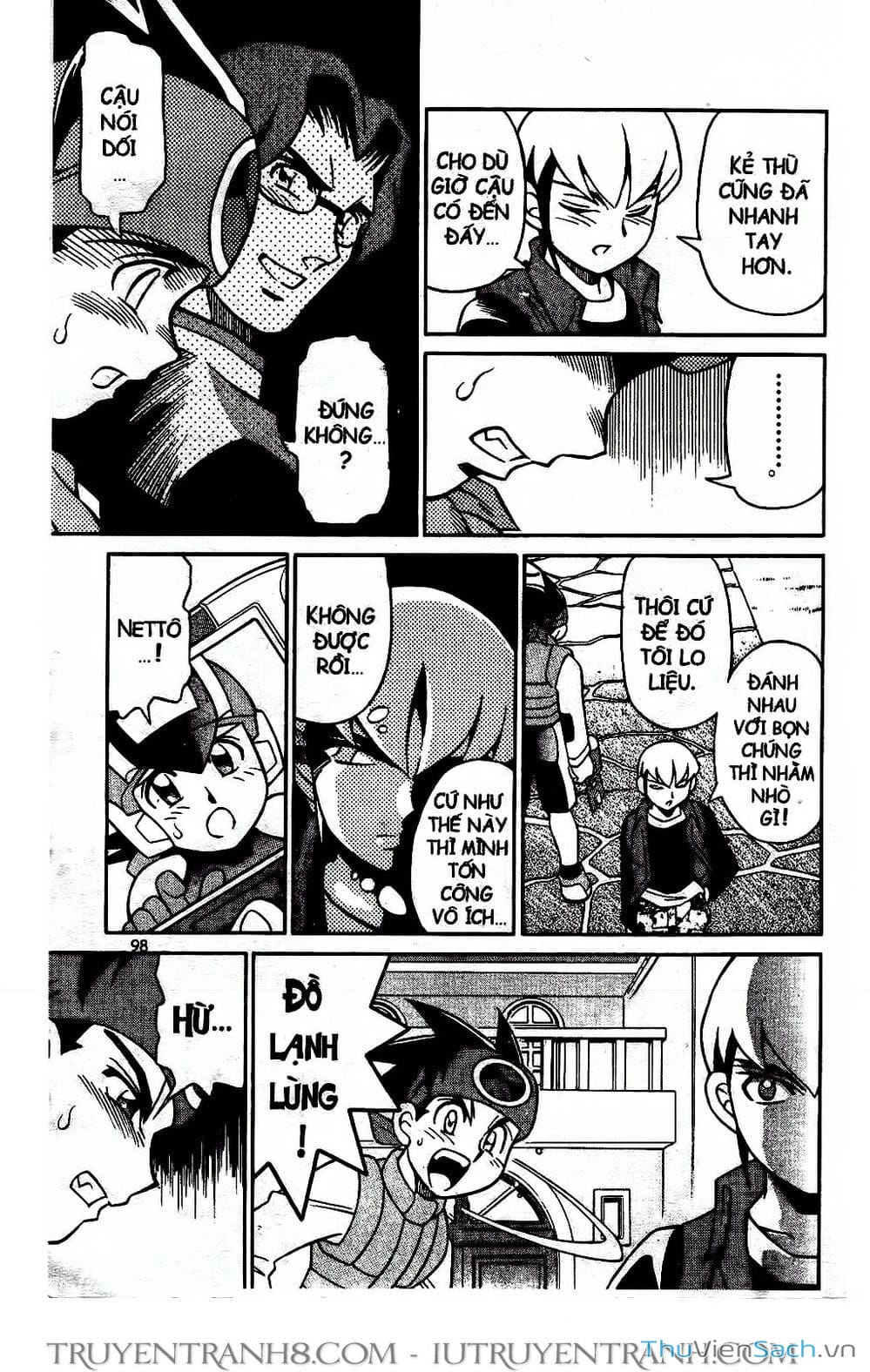 Truyện Tranh Rockman Chiến Binh Thế Giới Ảo trang 4