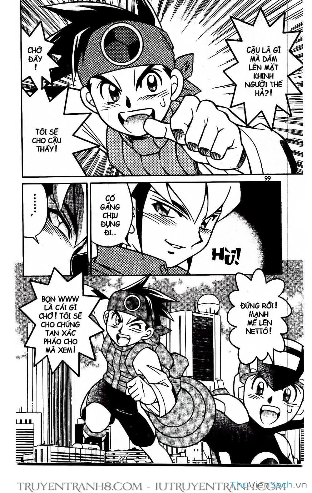 Truyện Tranh Rockman Chiến Binh Thế Giới Ảo trang 4