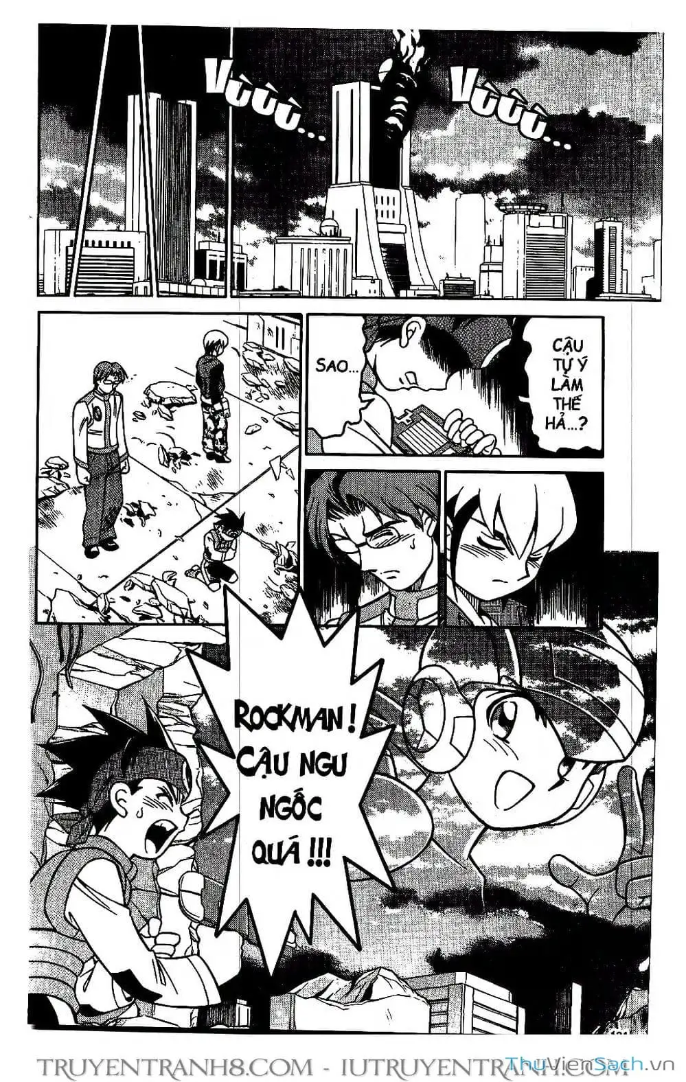 Truyện Tranh Rockman Chiến Binh Thế Giới Ảo trang 4