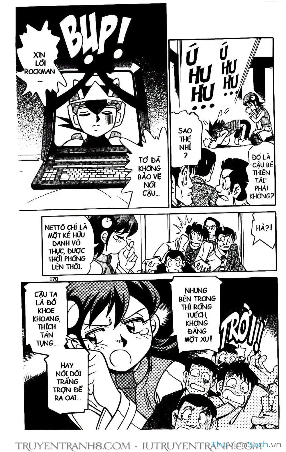 Truyện Tranh Rockman Chiến Binh Thế Giới Ảo trang 4