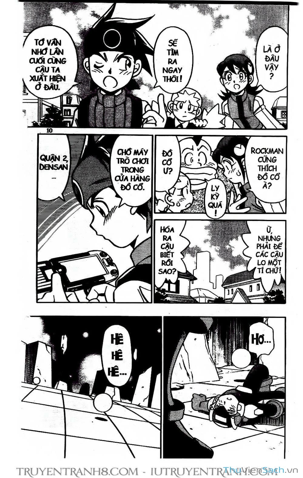 Truyện Tranh Rockman Chiến Binh Thế Giới Ảo trang 4