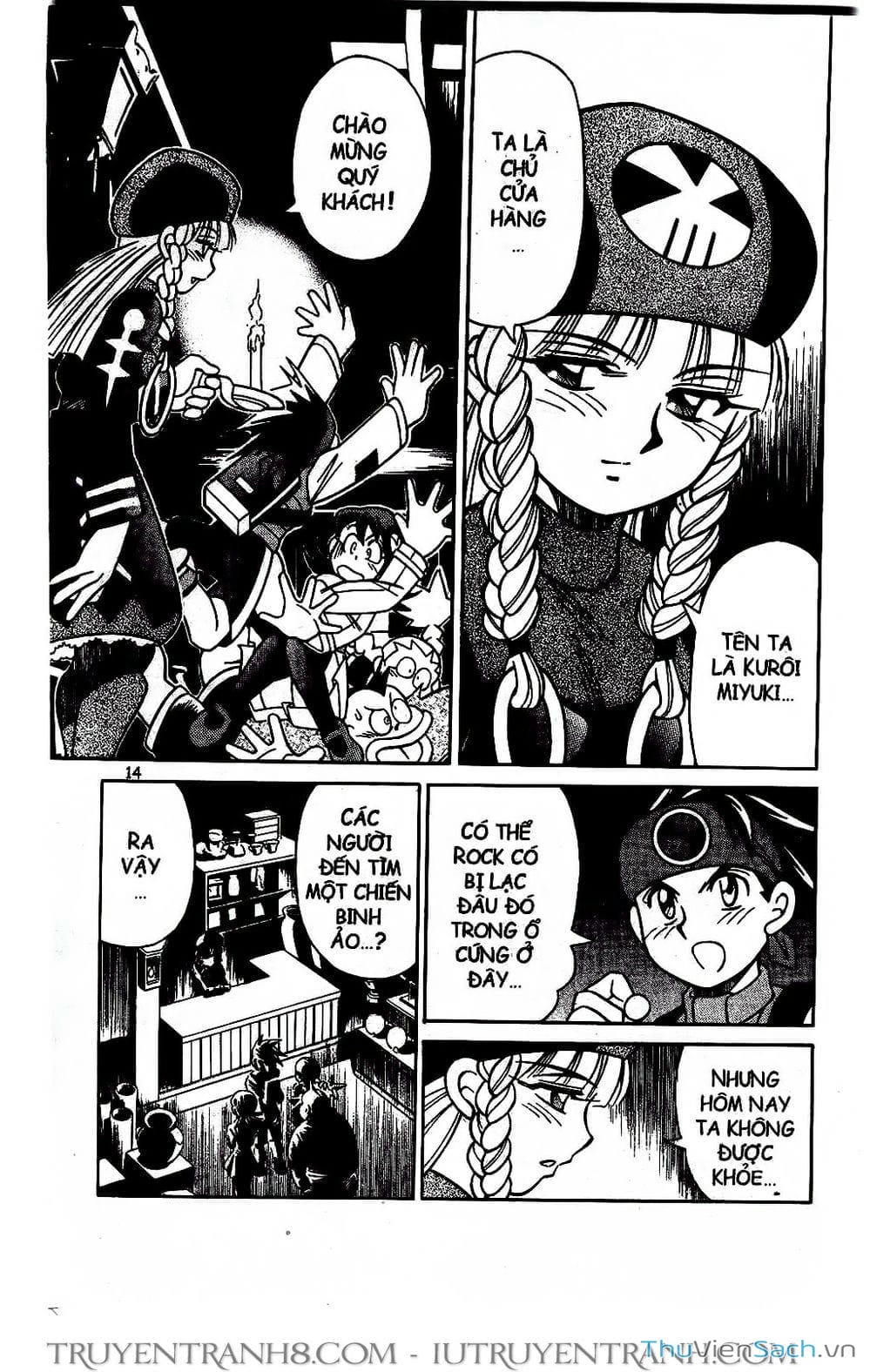 Truyện Tranh Rockman Chiến Binh Thế Giới Ảo trang 4