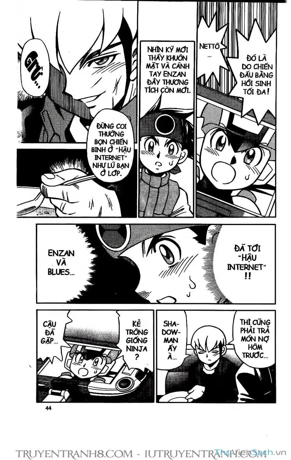 Truyện Tranh Rockman Chiến Binh Thế Giới Ảo trang 4