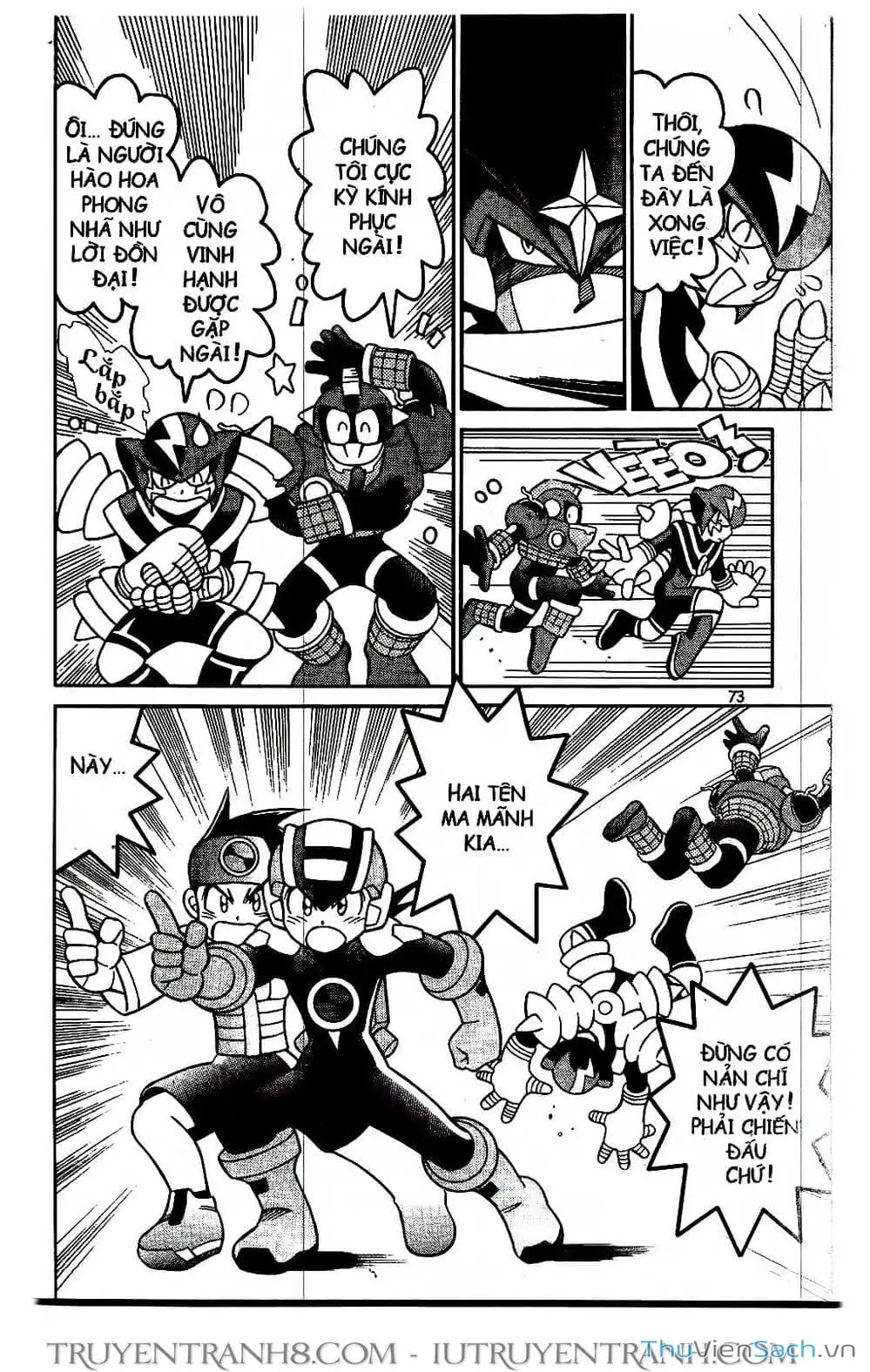 Truyện Tranh Rockman Chiến Binh Thế Giới Ảo trang 4