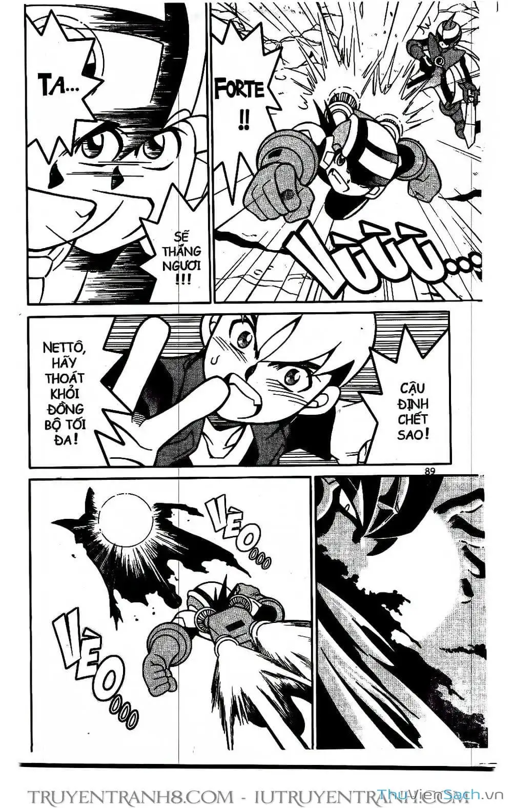 Truyện Tranh Rockman Chiến Binh Thế Giới Ảo trang 4