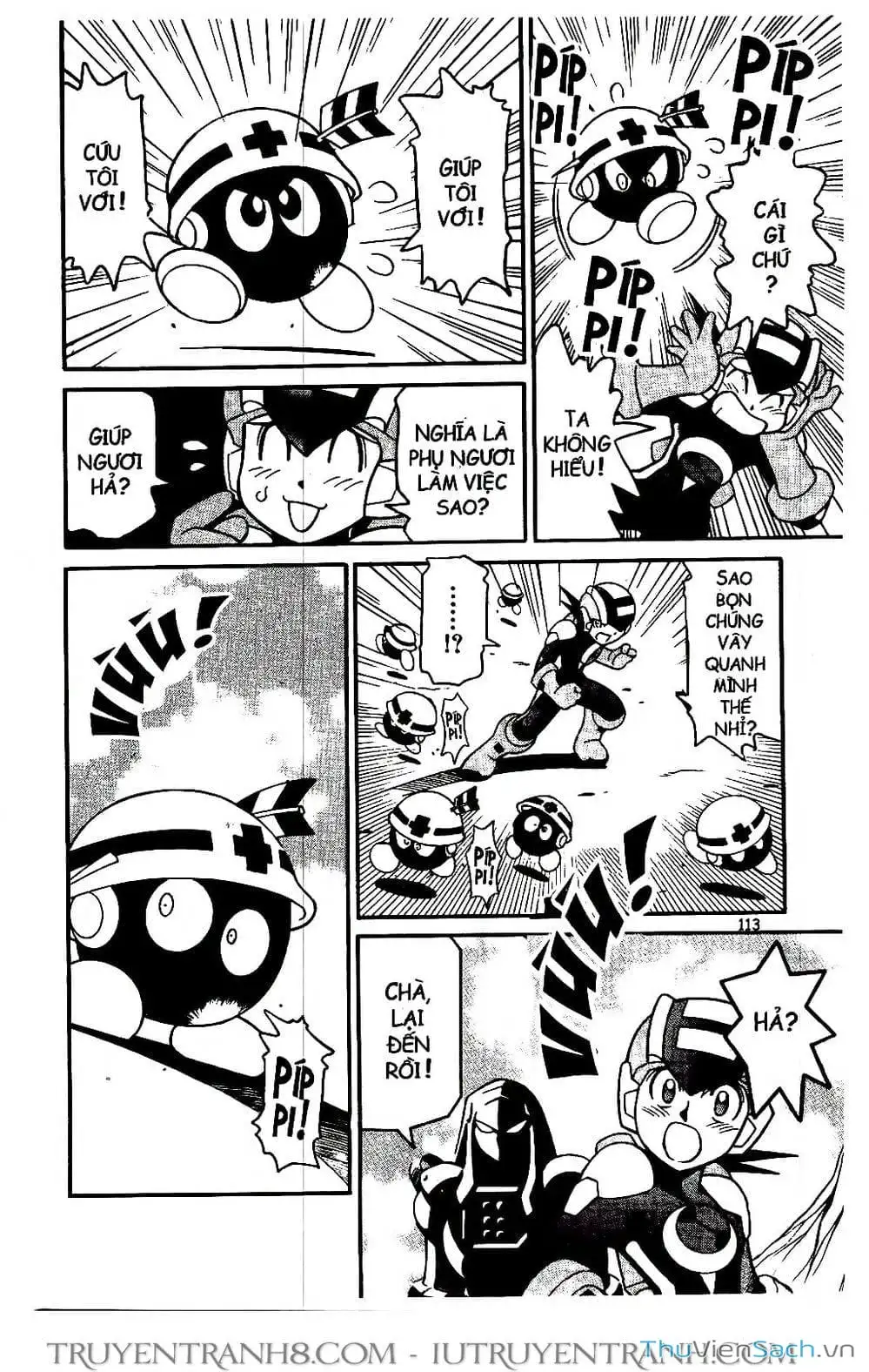 Truyện Tranh Rockman Chiến Binh Thế Giới Ảo trang 4