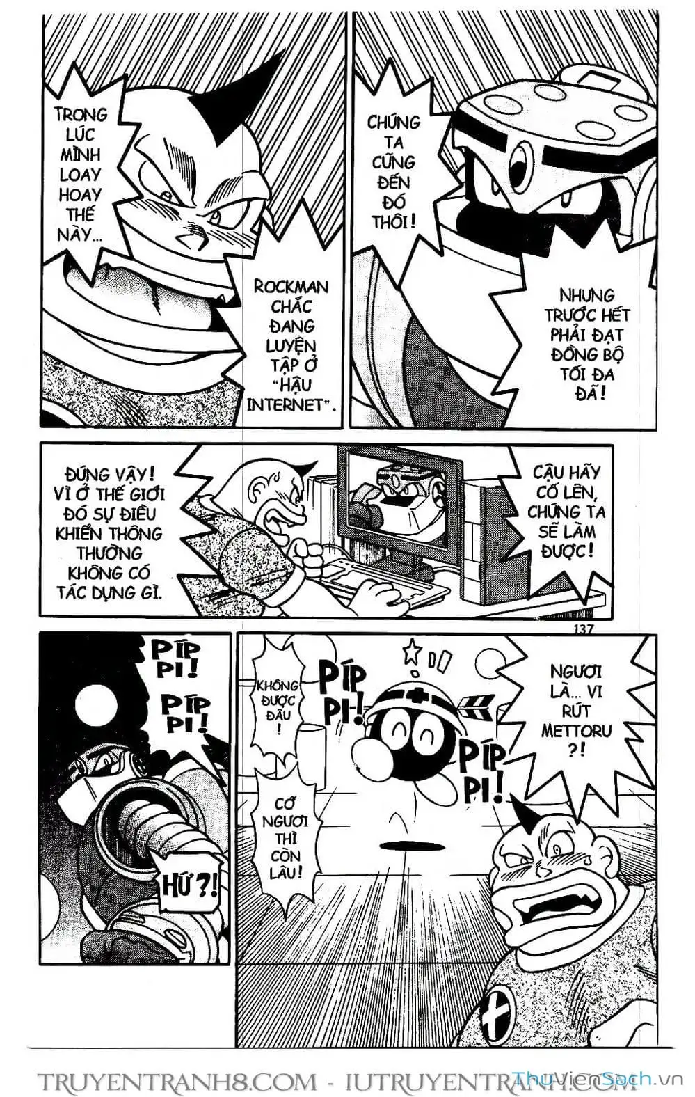 Truyện Tranh Rockman Chiến Binh Thế Giới Ảo trang 4