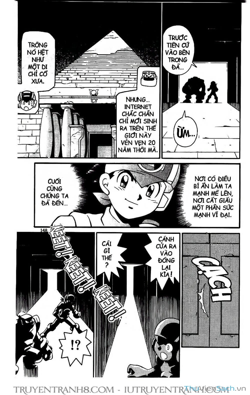 Truyện Tranh Rockman Chiến Binh Thế Giới Ảo trang 4
