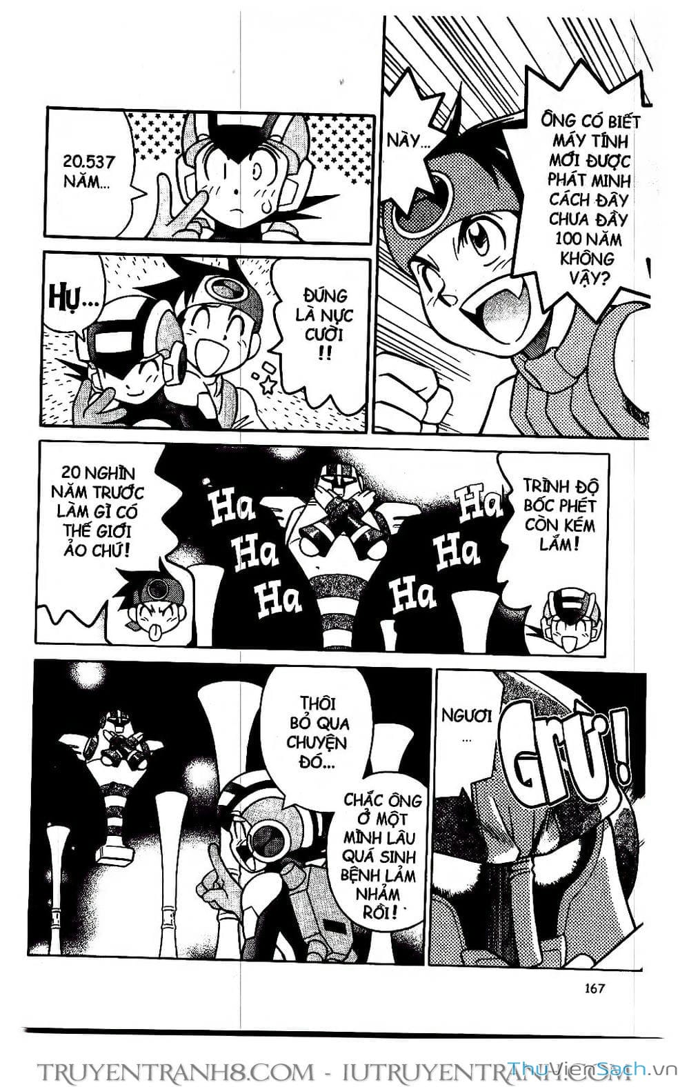 Truyện Tranh Rockman Chiến Binh Thế Giới Ảo trang 4