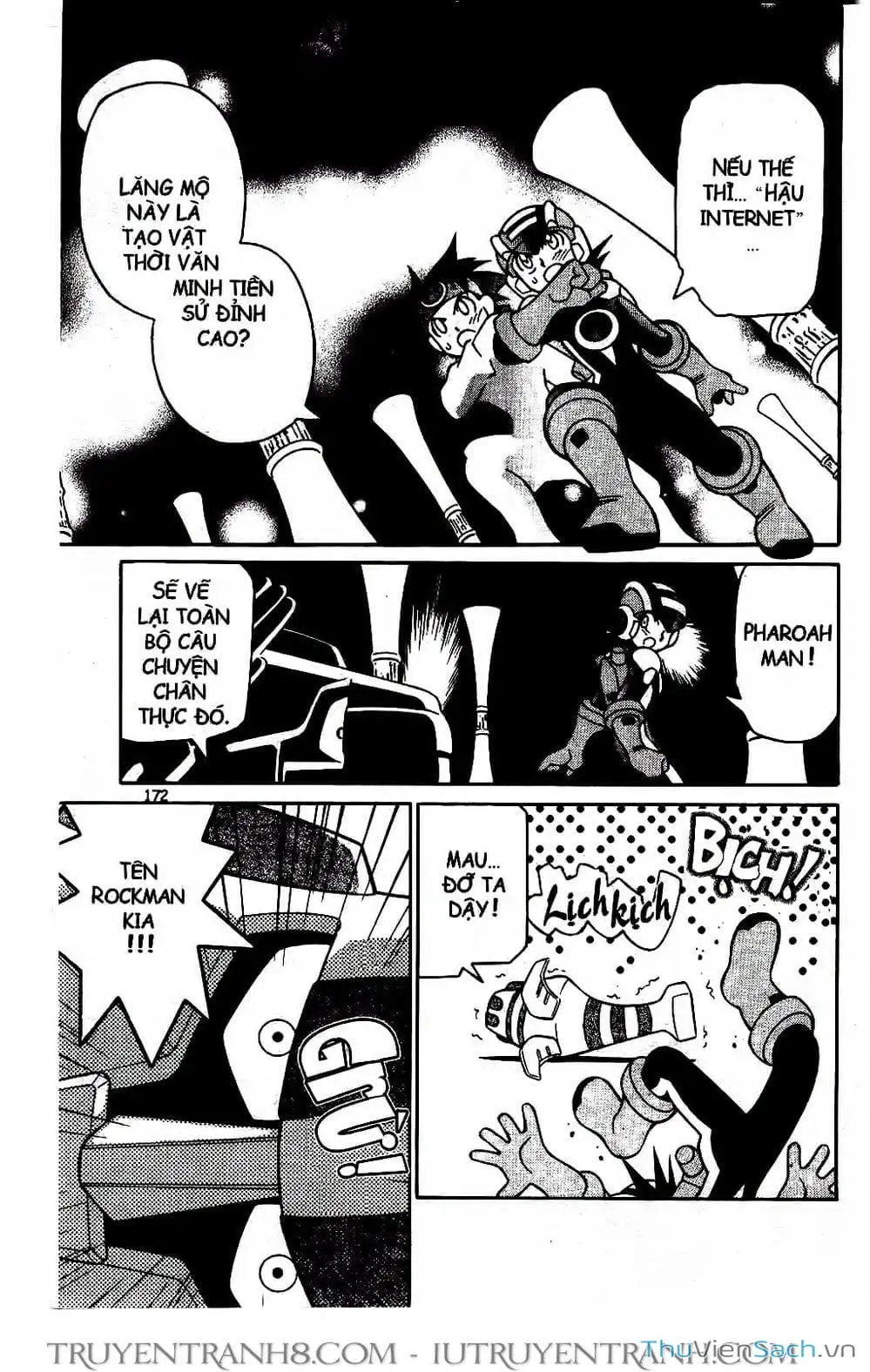Truyện Tranh Rockman Chiến Binh Thế Giới Ảo trang 4
