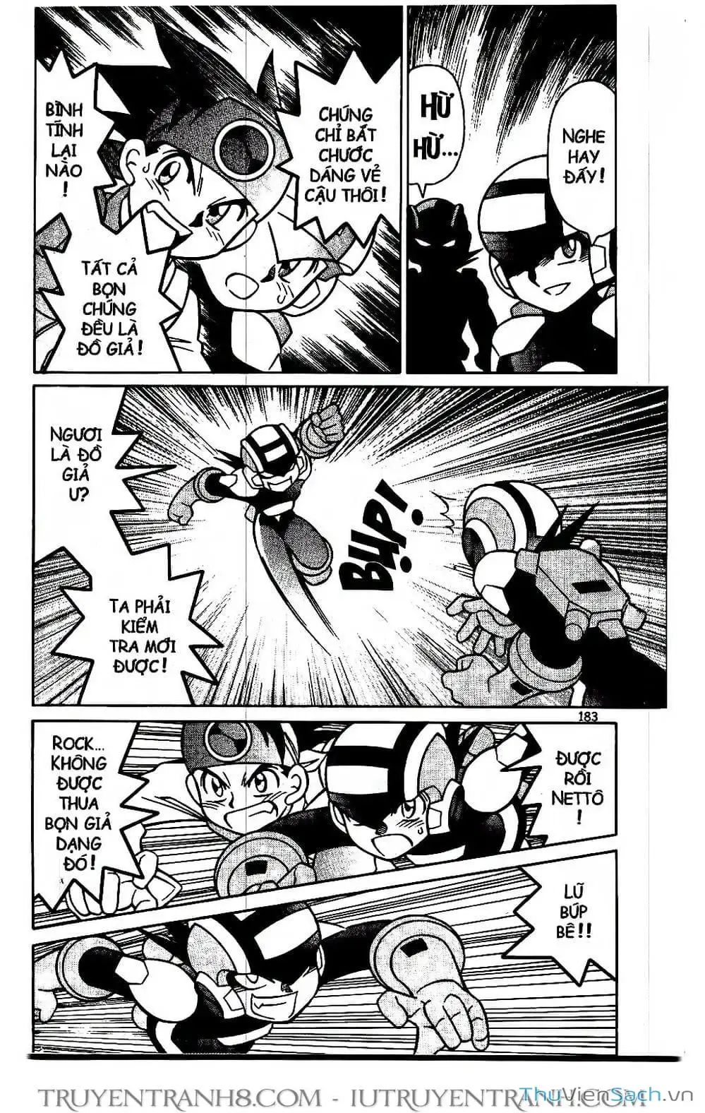 Truyện Tranh Rockman Chiến Binh Thế Giới Ảo trang 4