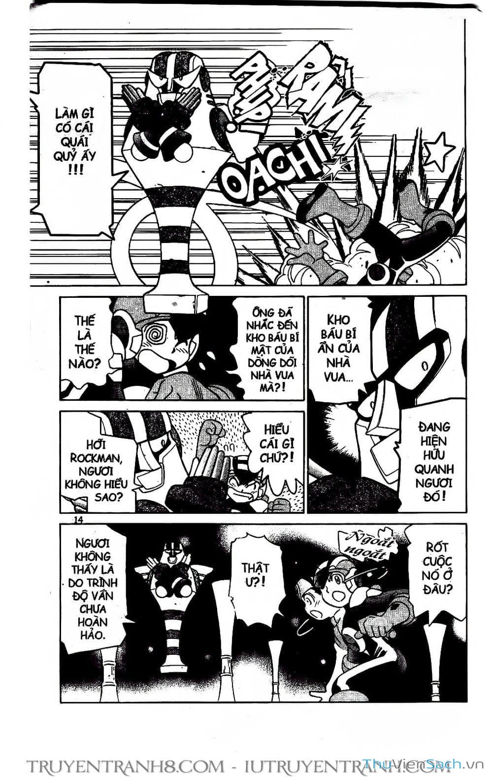 Truyện Tranh Rockman Chiến Binh Thế Giới Ảo trang 4