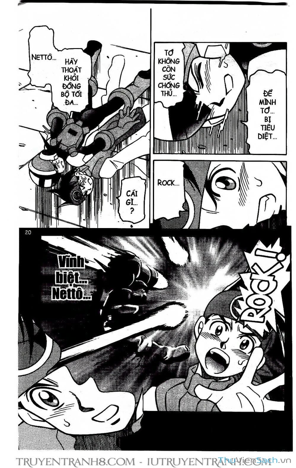 Truyện Tranh Rockman Chiến Binh Thế Giới Ảo trang 4