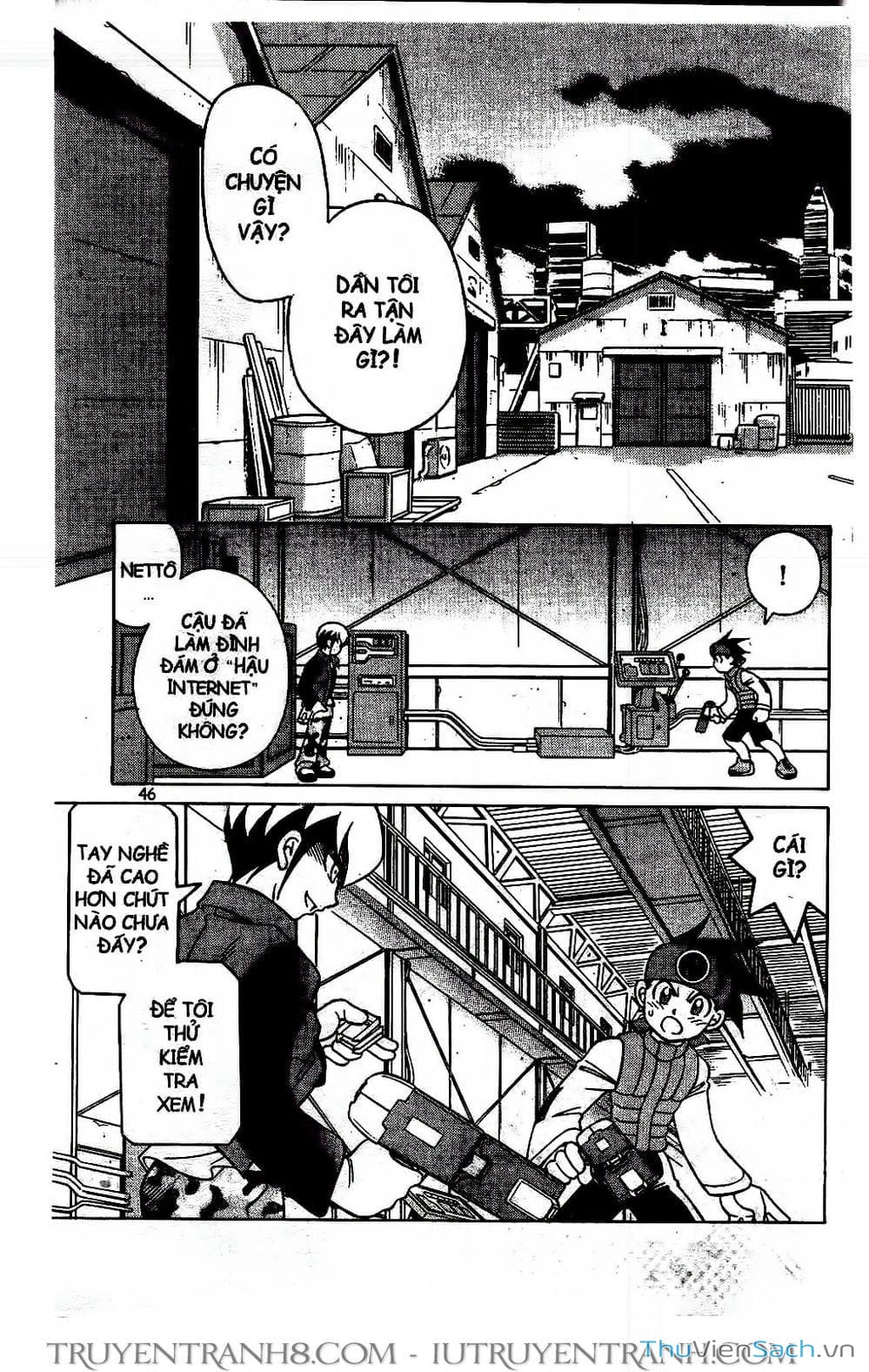 Truyện Tranh Rockman Chiến Binh Thế Giới Ảo trang 4