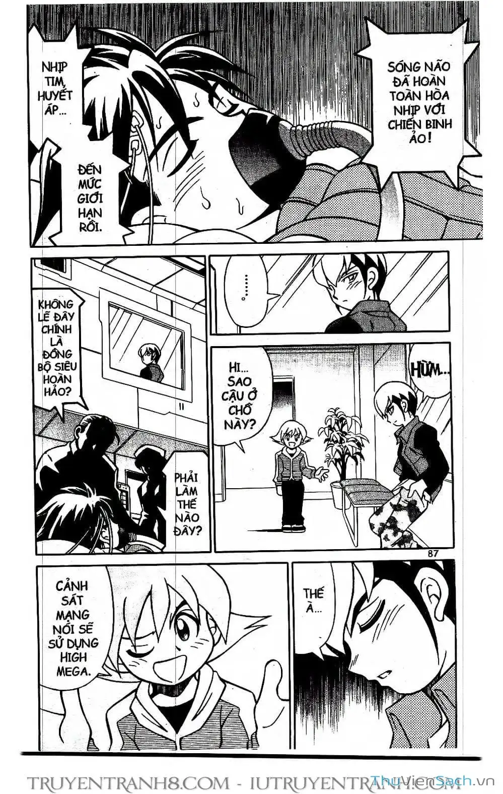 Truyện Tranh Rockman Chiến Binh Thế Giới Ảo trang 4