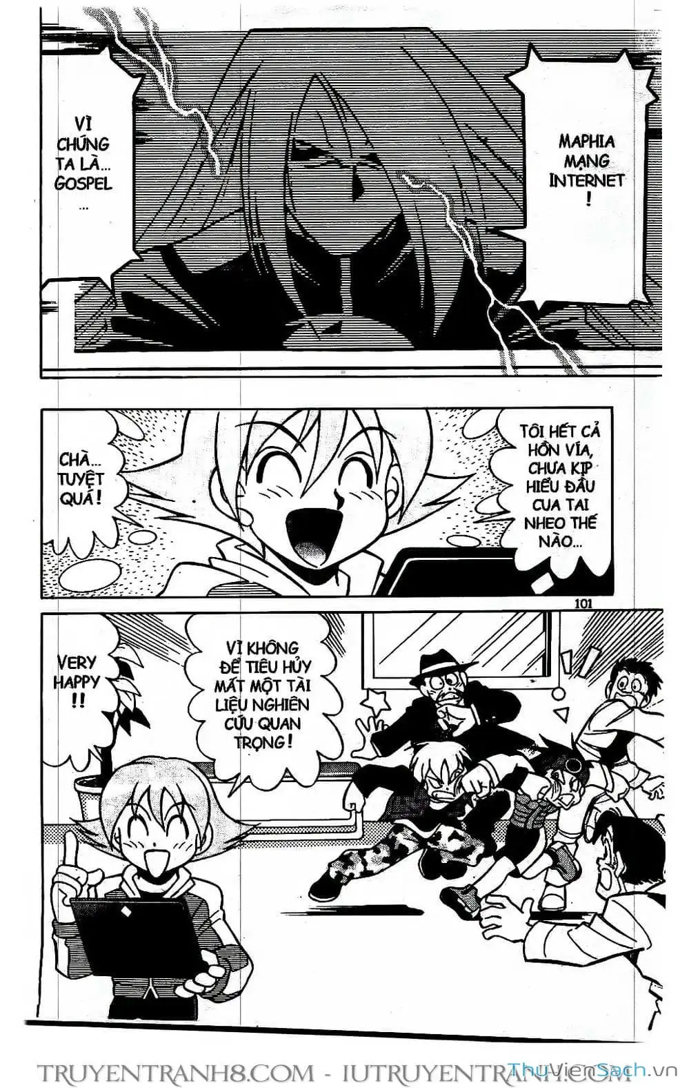 Truyện Tranh Rockman Chiến Binh Thế Giới Ảo trang 4