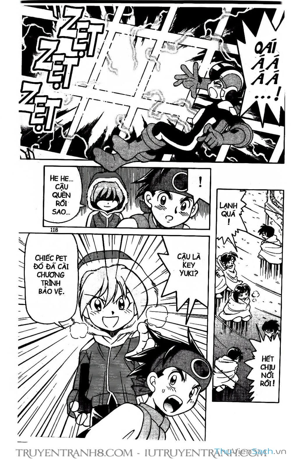 Truyện Tranh Rockman Chiến Binh Thế Giới Ảo trang 4