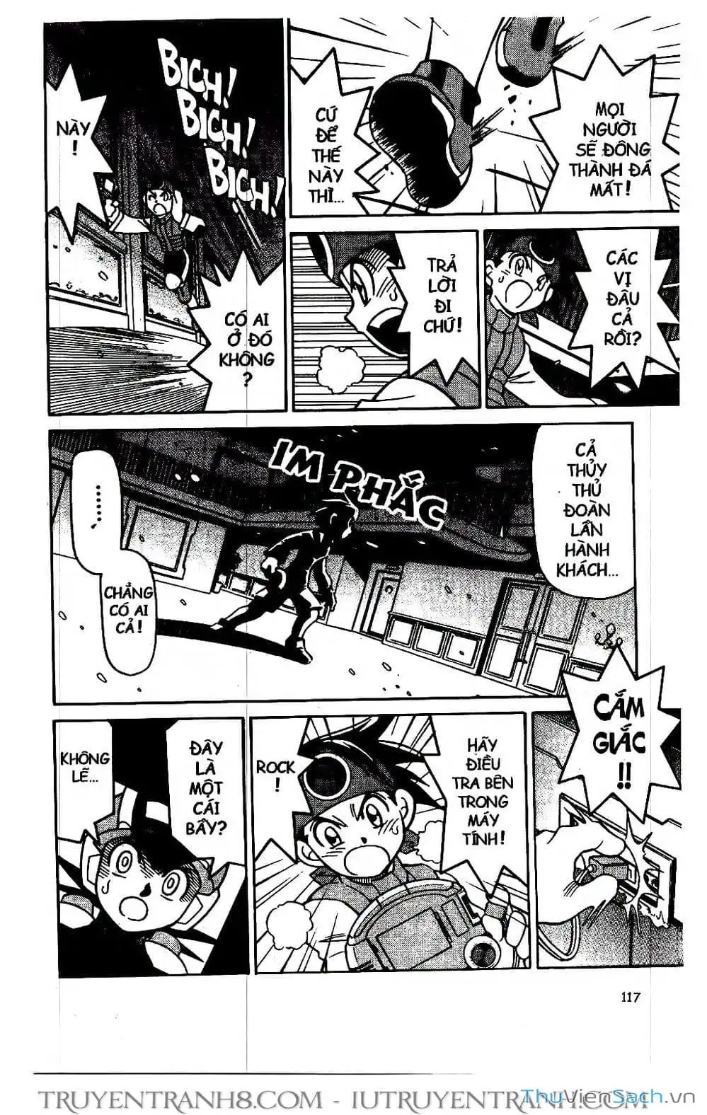 Truyện Tranh Rockman Chiến Binh Thế Giới Ảo trang 4