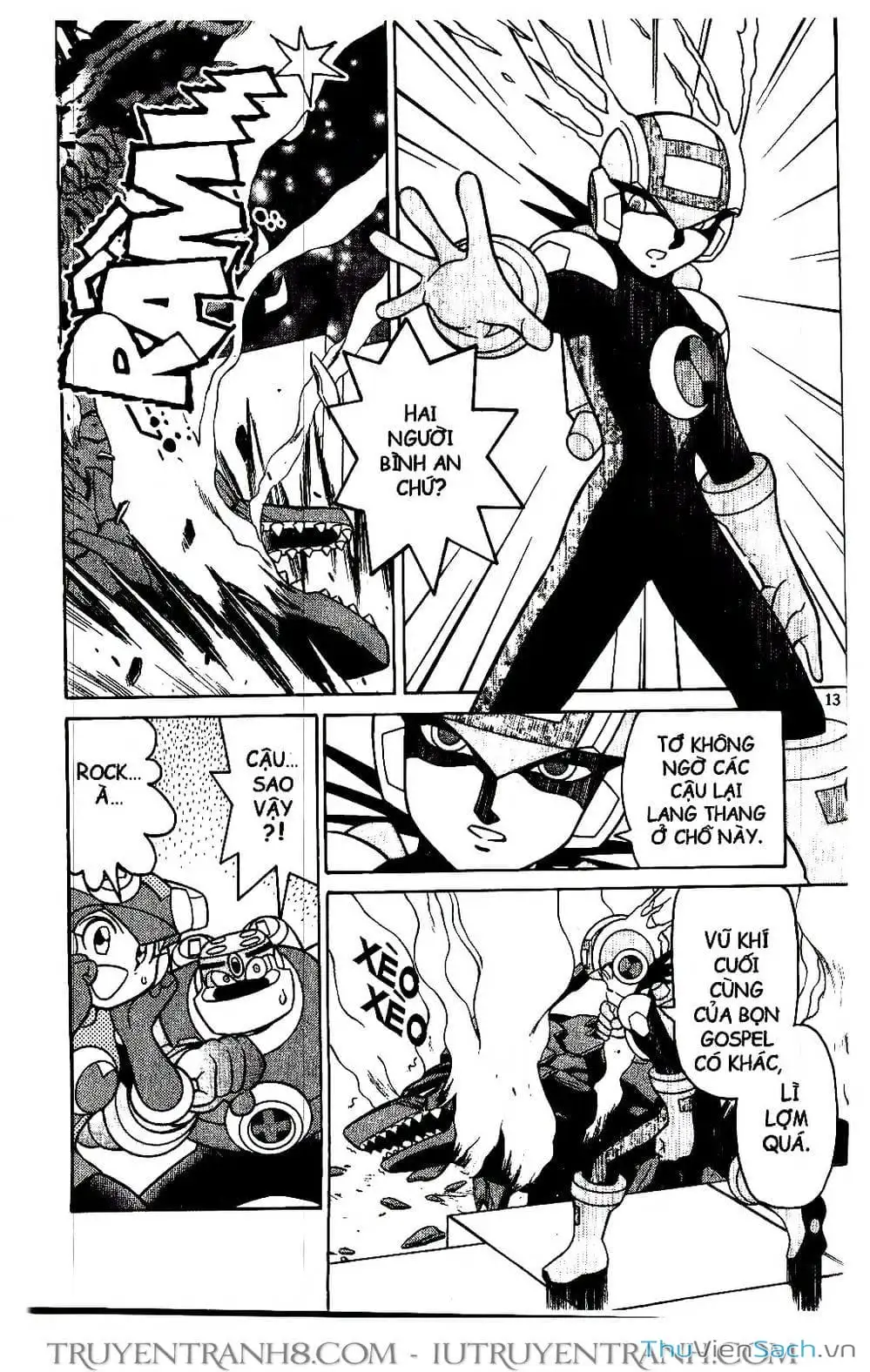 Truyện Tranh Rockman Chiến Binh Thế Giới Ảo trang 4