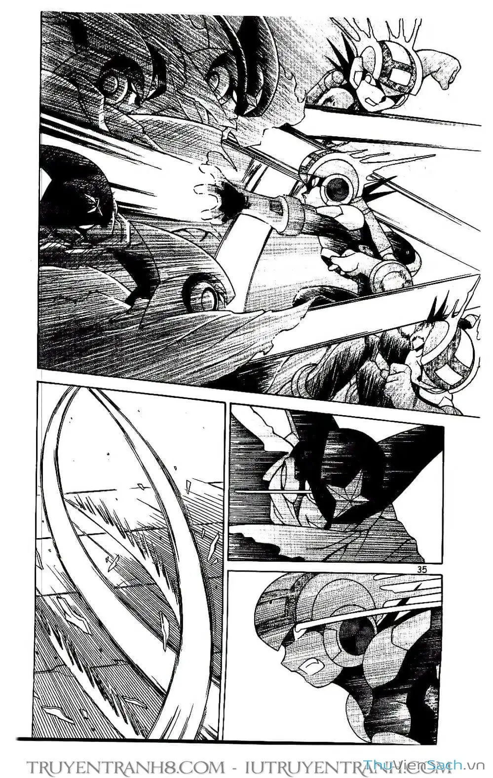 Truyện Tranh Rockman Chiến Binh Thế Giới Ảo trang 4