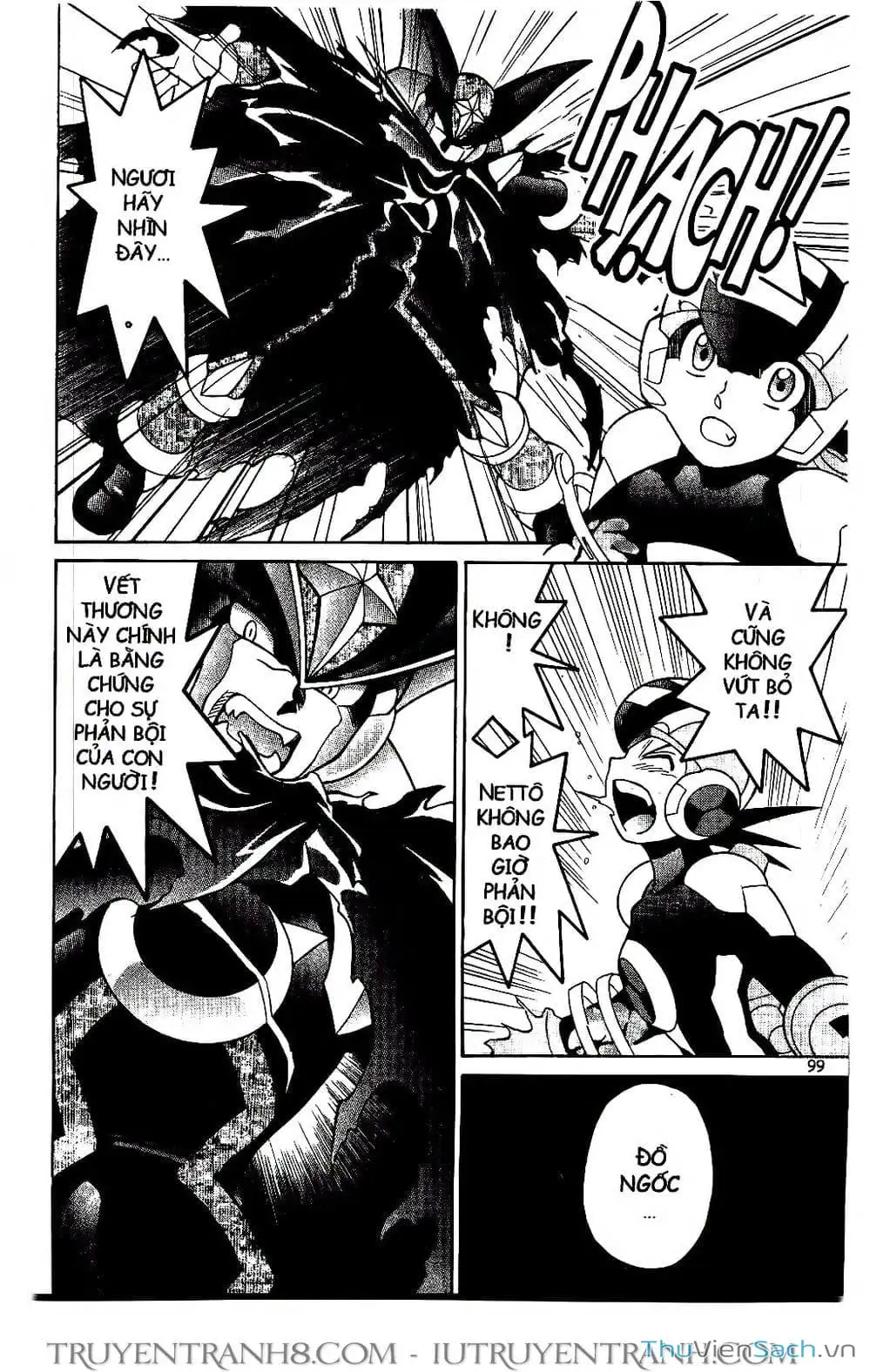 Truyện Tranh Rockman Chiến Binh Thế Giới Ảo trang 4