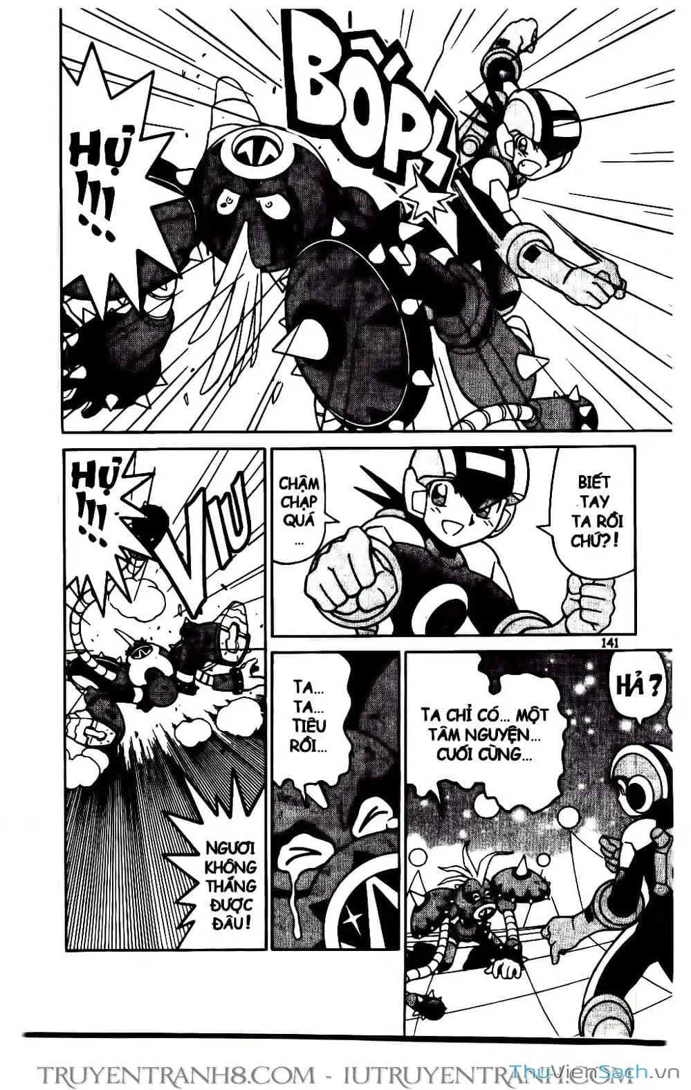 Truyện Tranh Rockman Chiến Binh Thế Giới Ảo trang 4