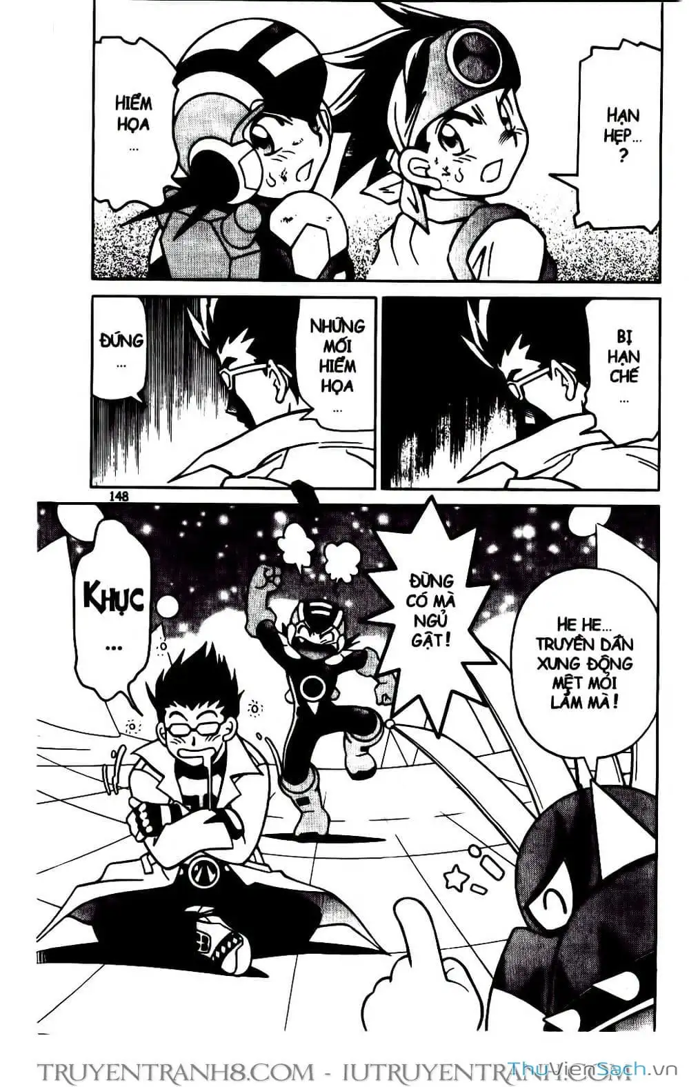 Truyện Tranh Rockman Chiến Binh Thế Giới Ảo trang 4