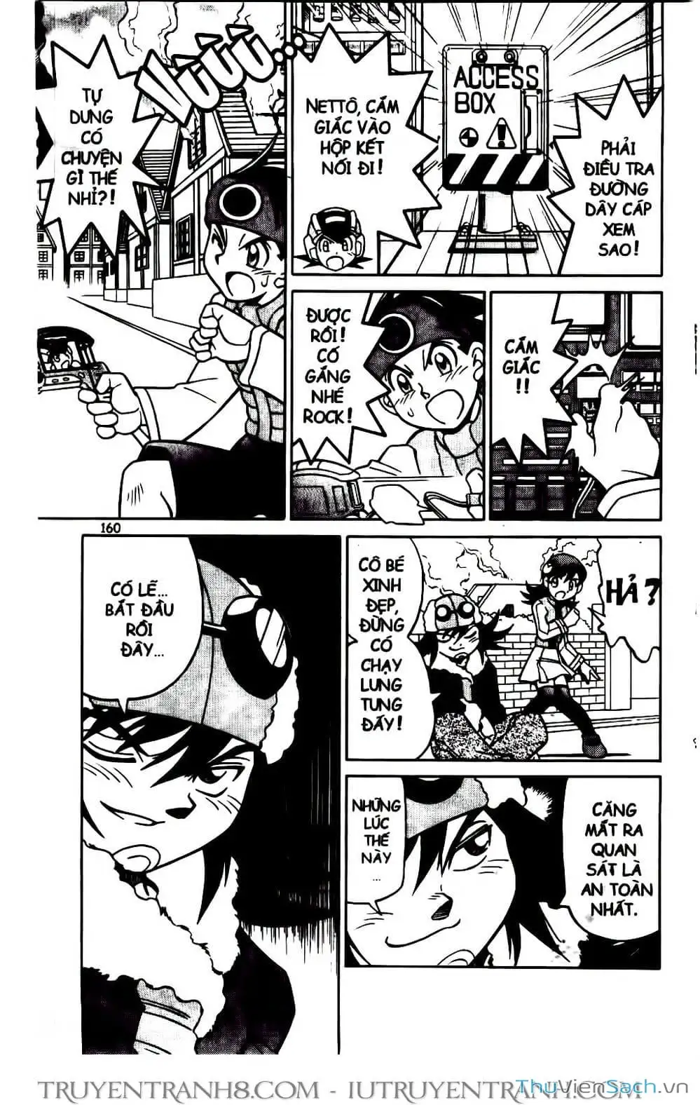 Truyện Tranh Rockman Chiến Binh Thế Giới Ảo trang 4