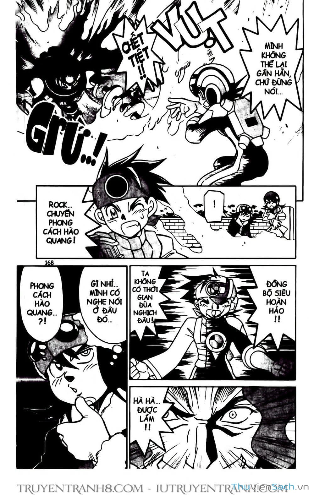 Truyện Tranh Rockman Chiến Binh Thế Giới Ảo trang 4