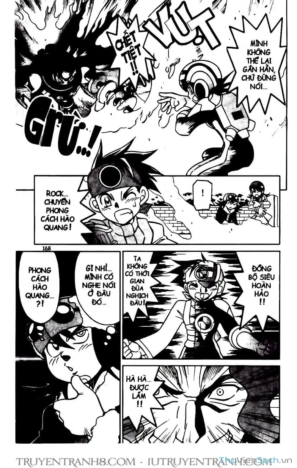 Truyện Tranh Rockman Chiến Binh Thế Giới Ảo trang 4