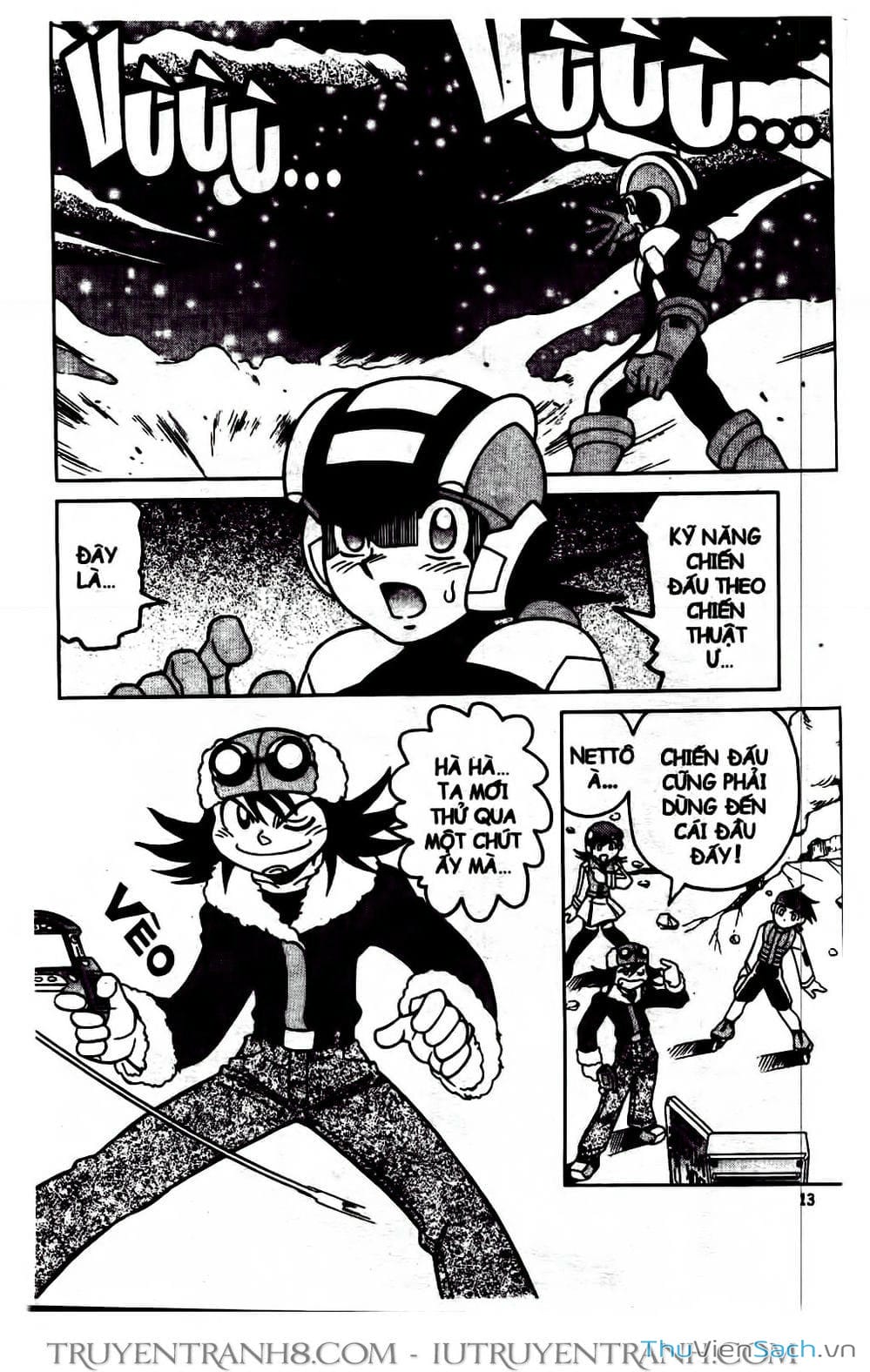 Truyện Tranh Rockman Chiến Binh Thế Giới Ảo trang 4