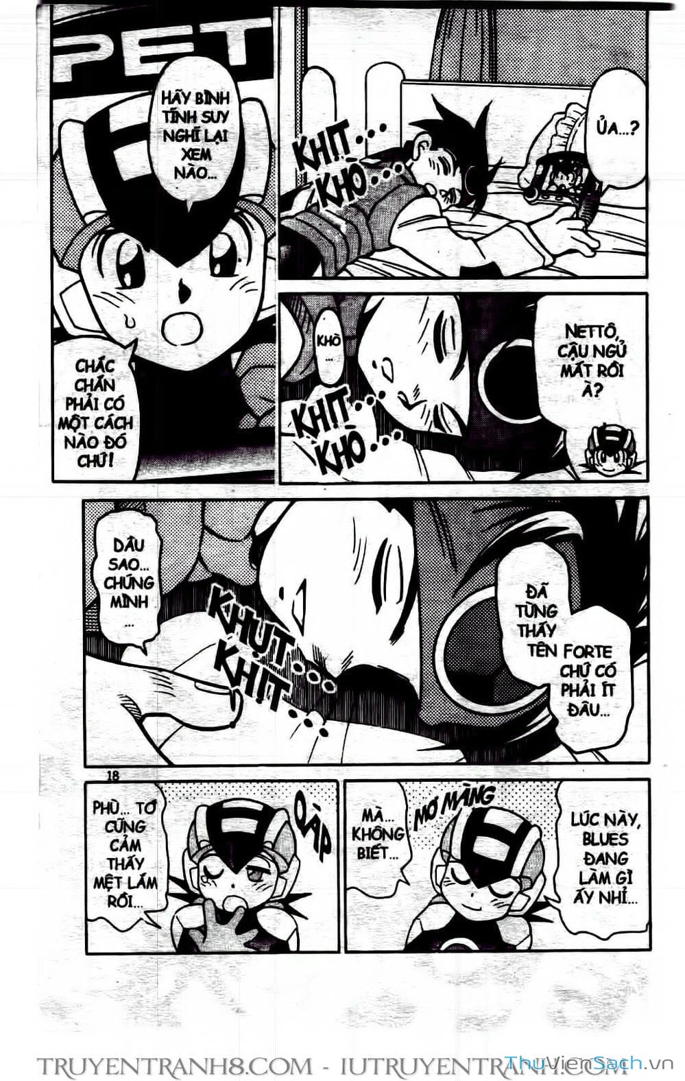 Truyện Tranh Rockman Chiến Binh Thế Giới Ảo trang 4