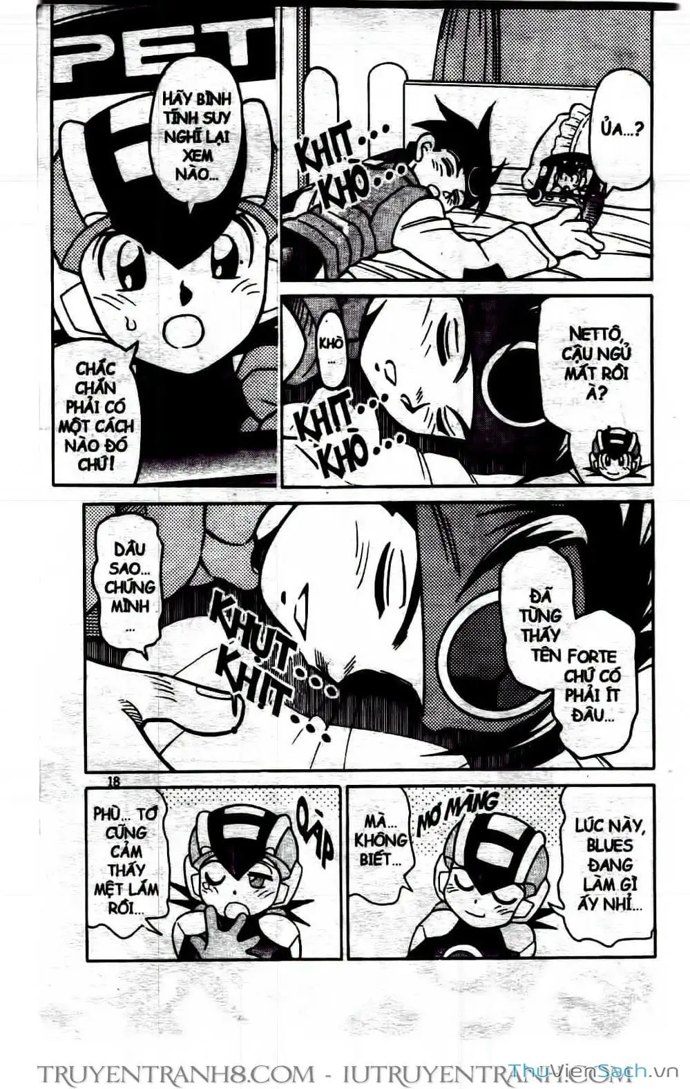 Truyện Tranh Rockman Chiến Binh Thế Giới Ảo trang 4