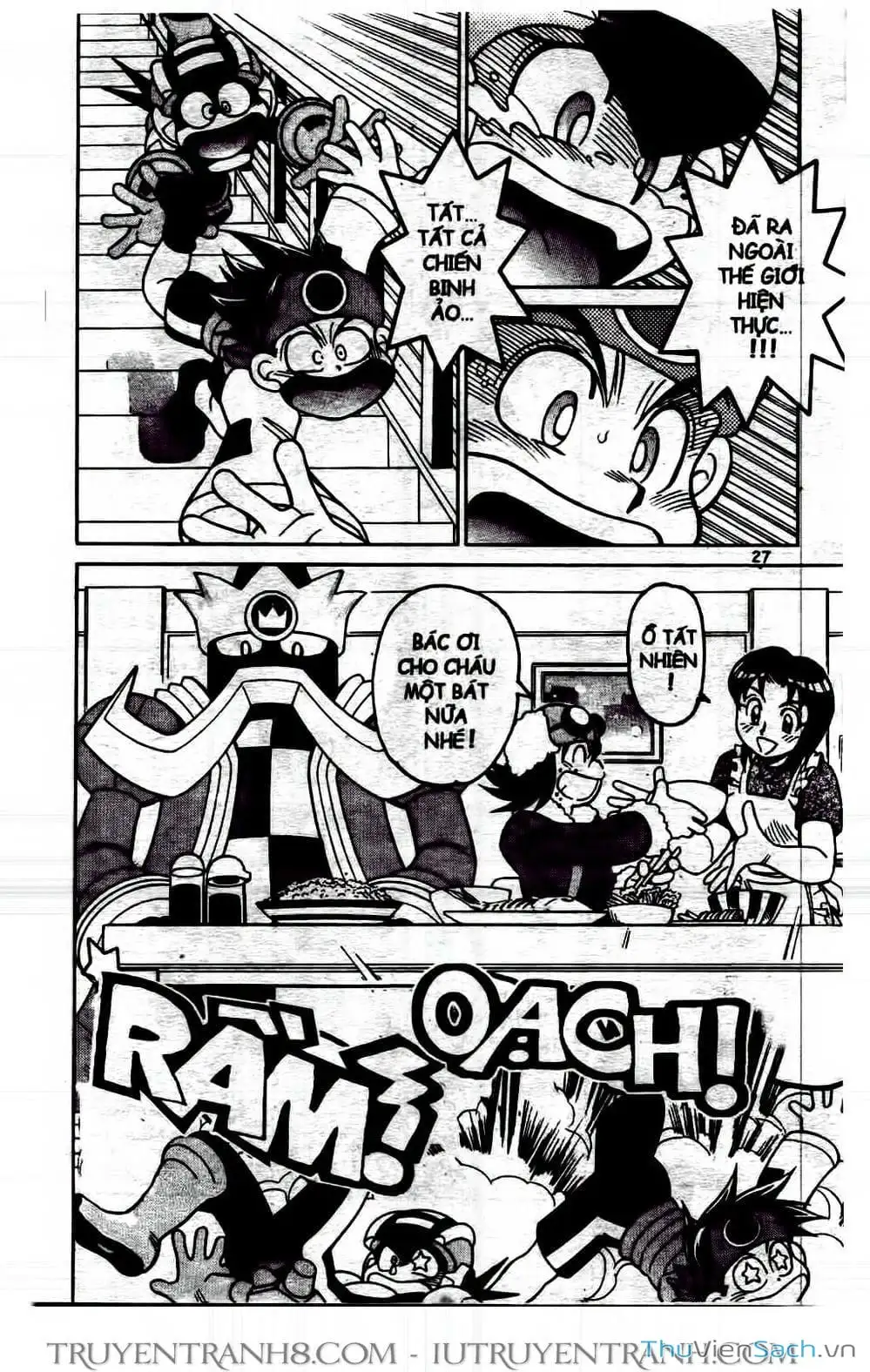 Truyện Tranh Rockman Chiến Binh Thế Giới Ảo trang 4