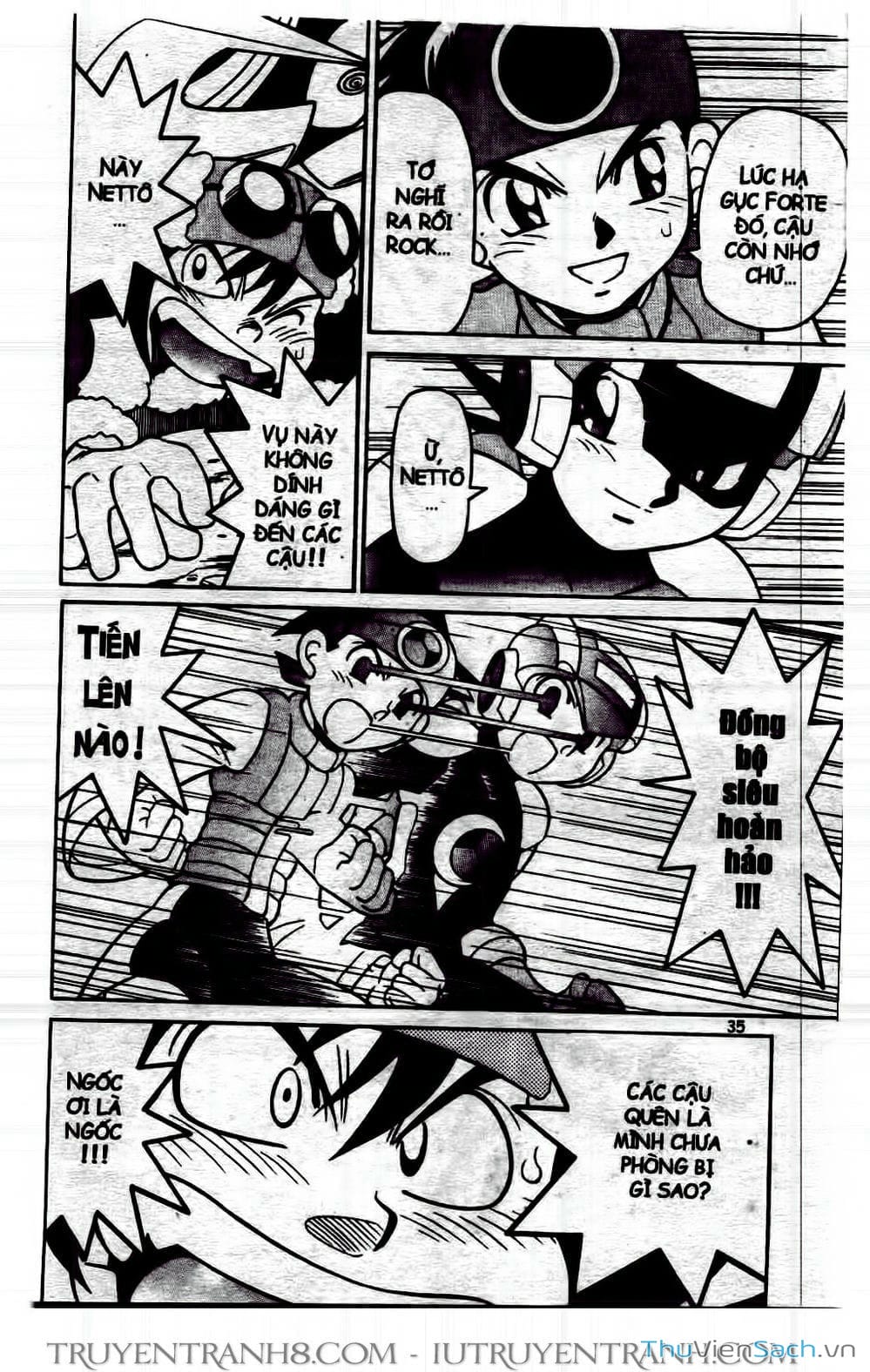 Truyện Tranh Rockman Chiến Binh Thế Giới Ảo trang 4