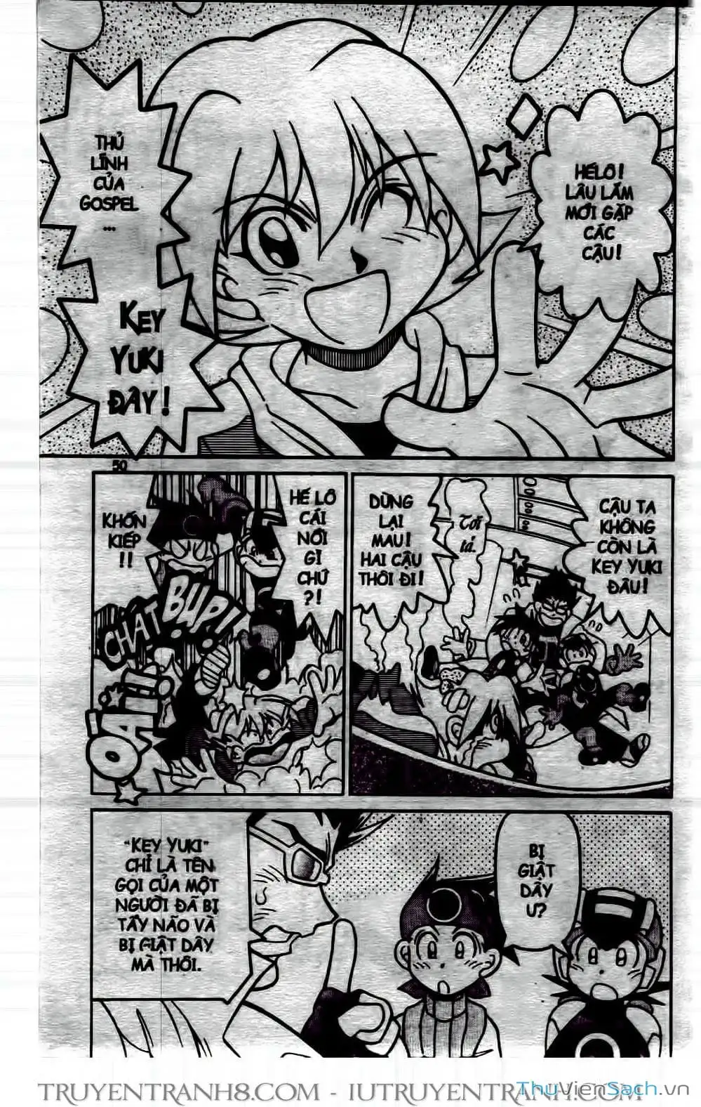 Truyện Tranh Rockman Chiến Binh Thế Giới Ảo trang 4