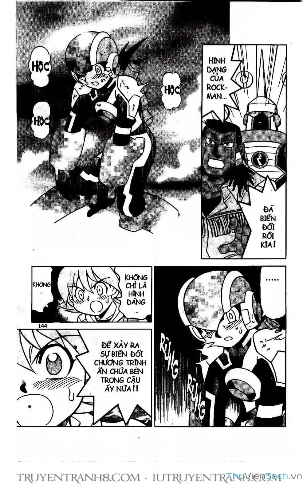 Truyện Tranh Rockman Chiến Binh Thế Giới Ảo trang 4