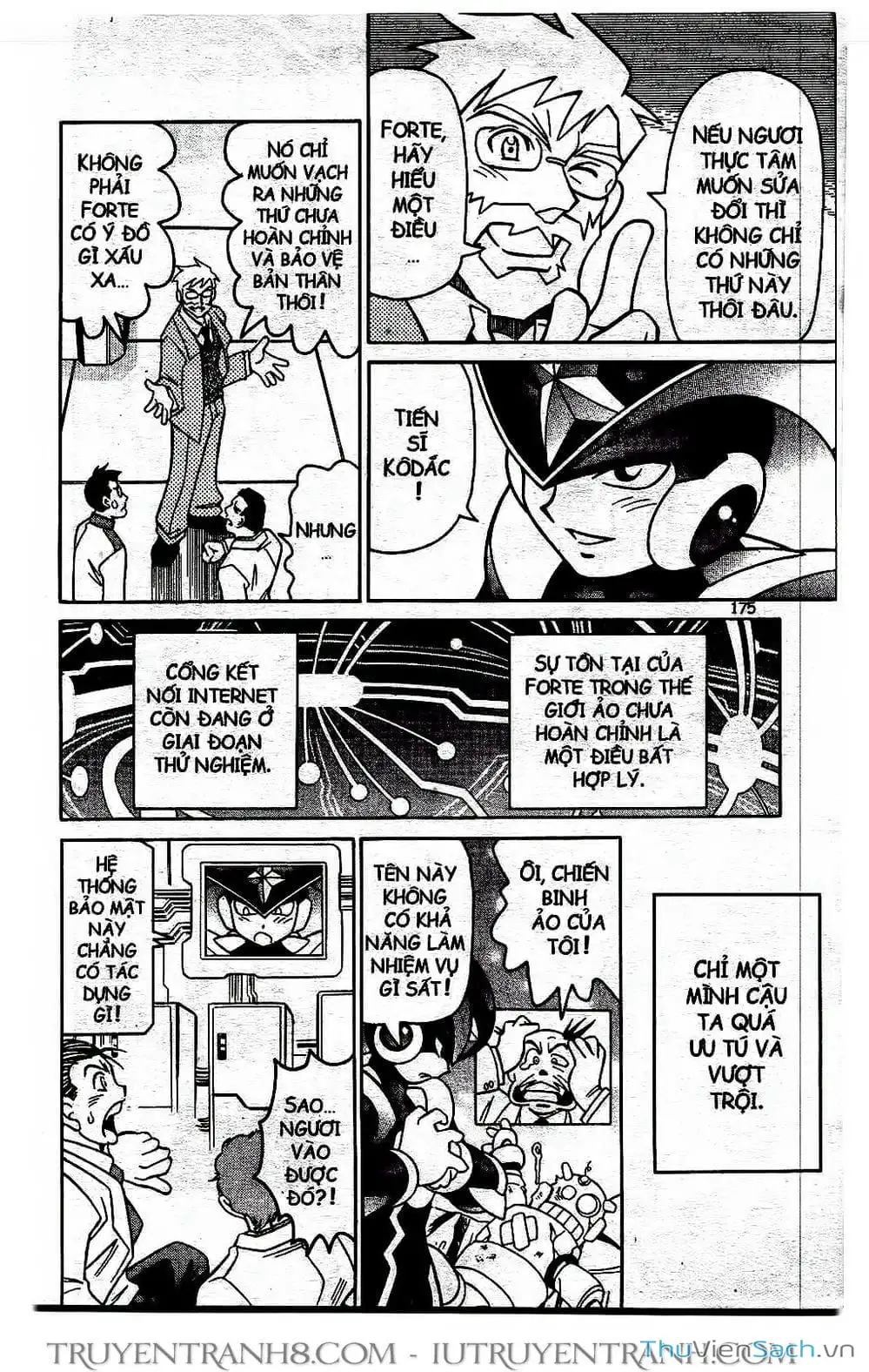 Truyện Tranh Rockman Chiến Binh Thế Giới Ảo trang 4