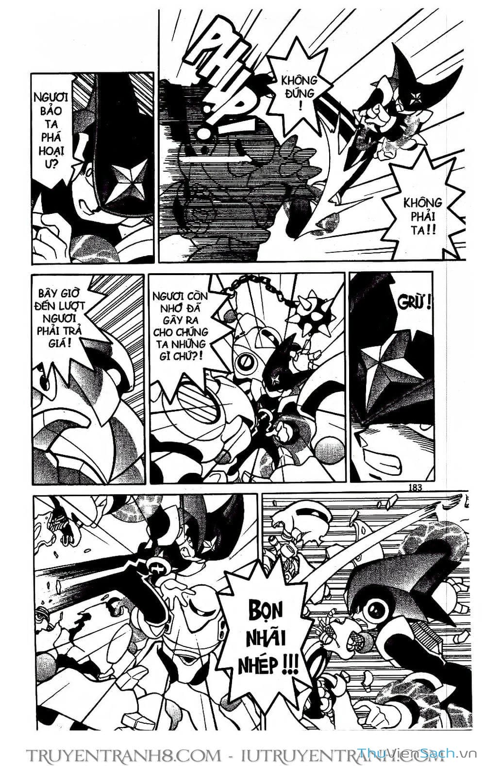 Truyện Tranh Rockman Chiến Binh Thế Giới Ảo trang 4