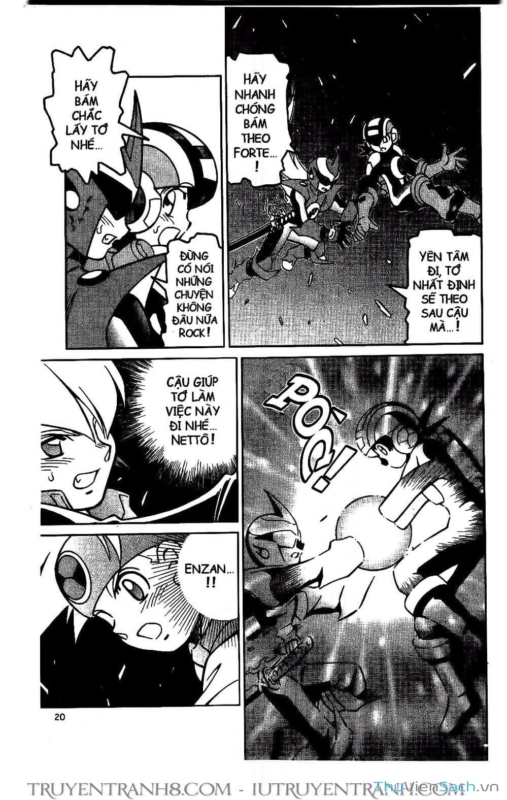 Truyện Tranh Rockman Chiến Binh Thế Giới Ảo trang 4
